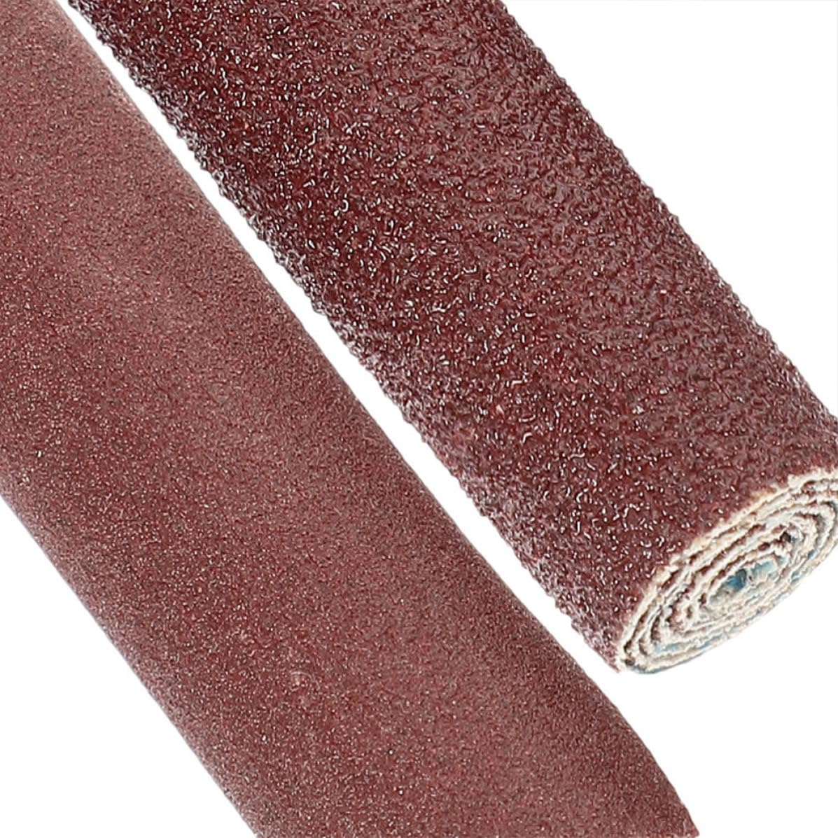Drum Sander Sandpaper Kit, 80/240 Grit Cylindrical Flap Wheel