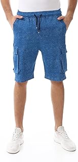 شورت كاجوال كارجو باستك عند الخصر للرجال من اندورا