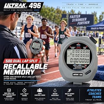 Ultrak 496 500 Lap Memory Timer