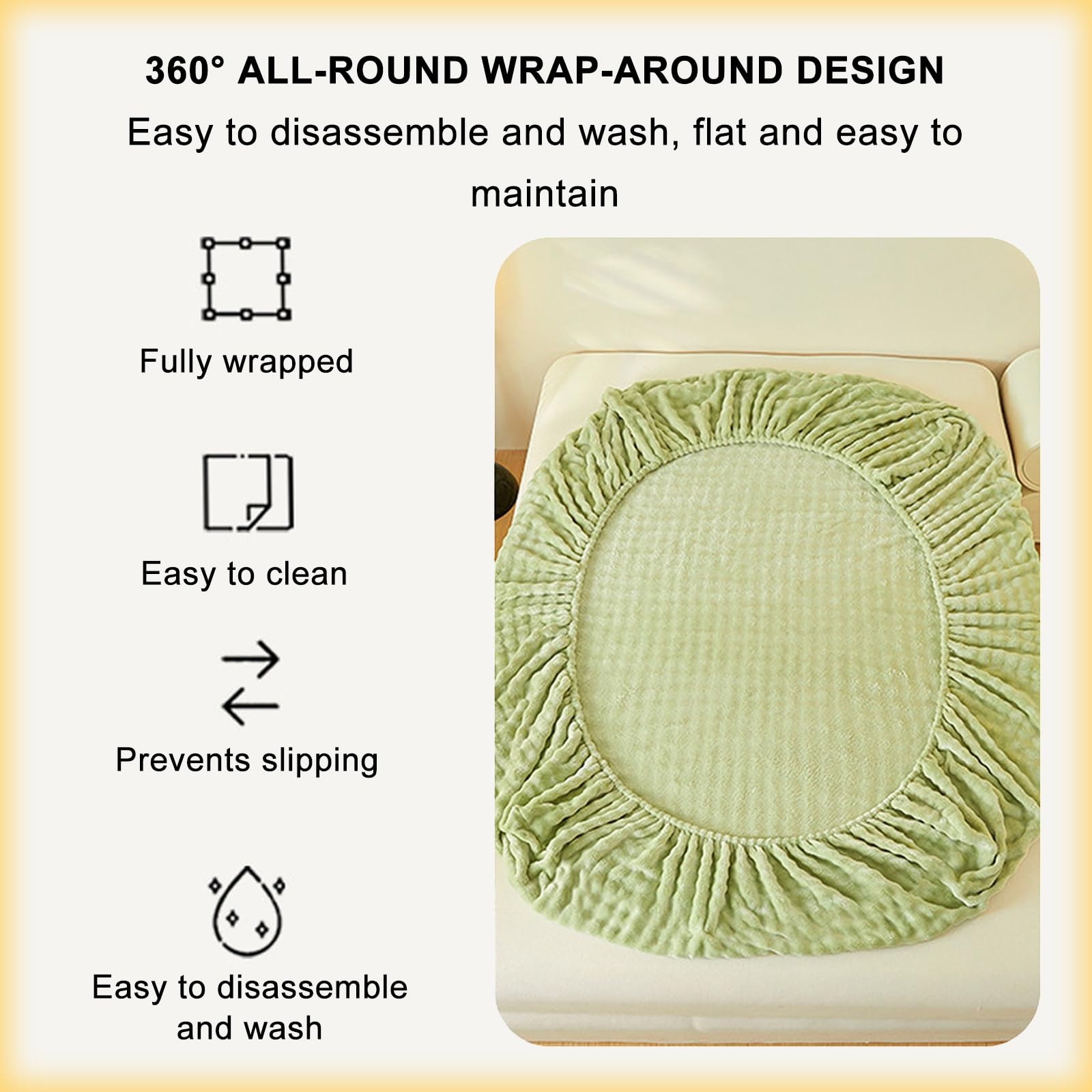 Lenzuolo Morbido e soffice, Lenzuolo con Angoli Elasticizzati, coprimaterasso Caldo e Anti-Pilling con Tasca Profonda 30 cm, coprimaterasso con Elastico su Tutto Il perimetro (Viola, 120 x 2