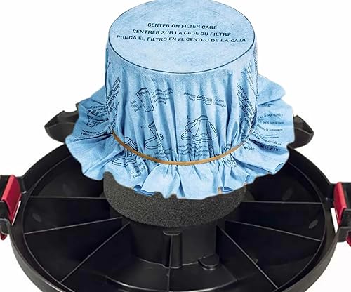 Miniatura 3 de Paquete de 6 filtros secos 90107 + 6 bandas de retención + 4 unidades 90585 filtros de espuma de repuesto para la mayoría de aspiradoras