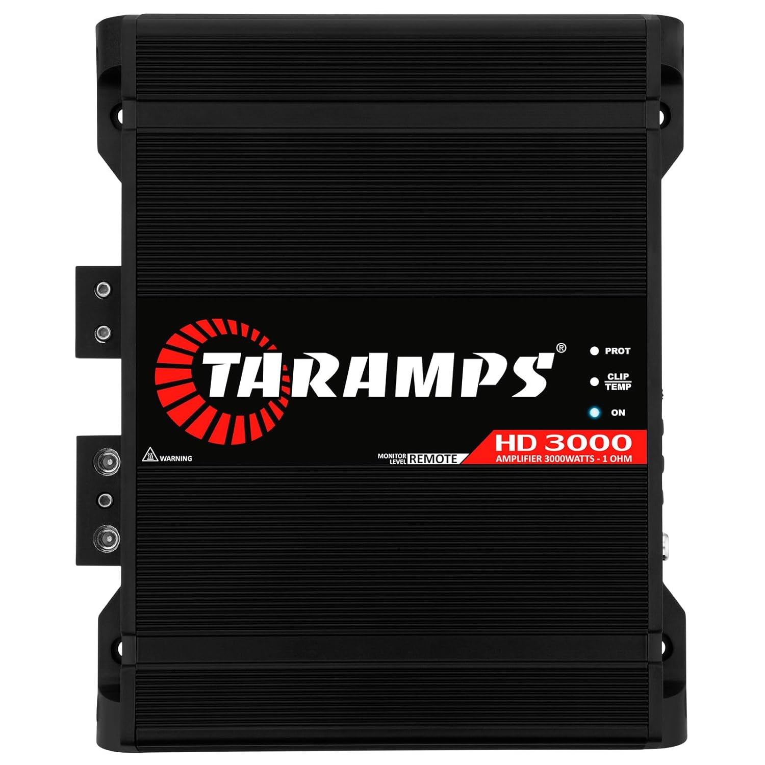 Taramps HD 3000 1 Ohm Black 1 Channel Amplifier 3000 Watts RMS MAX, Mosfet Digital Full Range Crossover, Low/High Pass, Bass Boost, Car Audio System, Monoblock 3k, LED Monitor Indicator, Class D