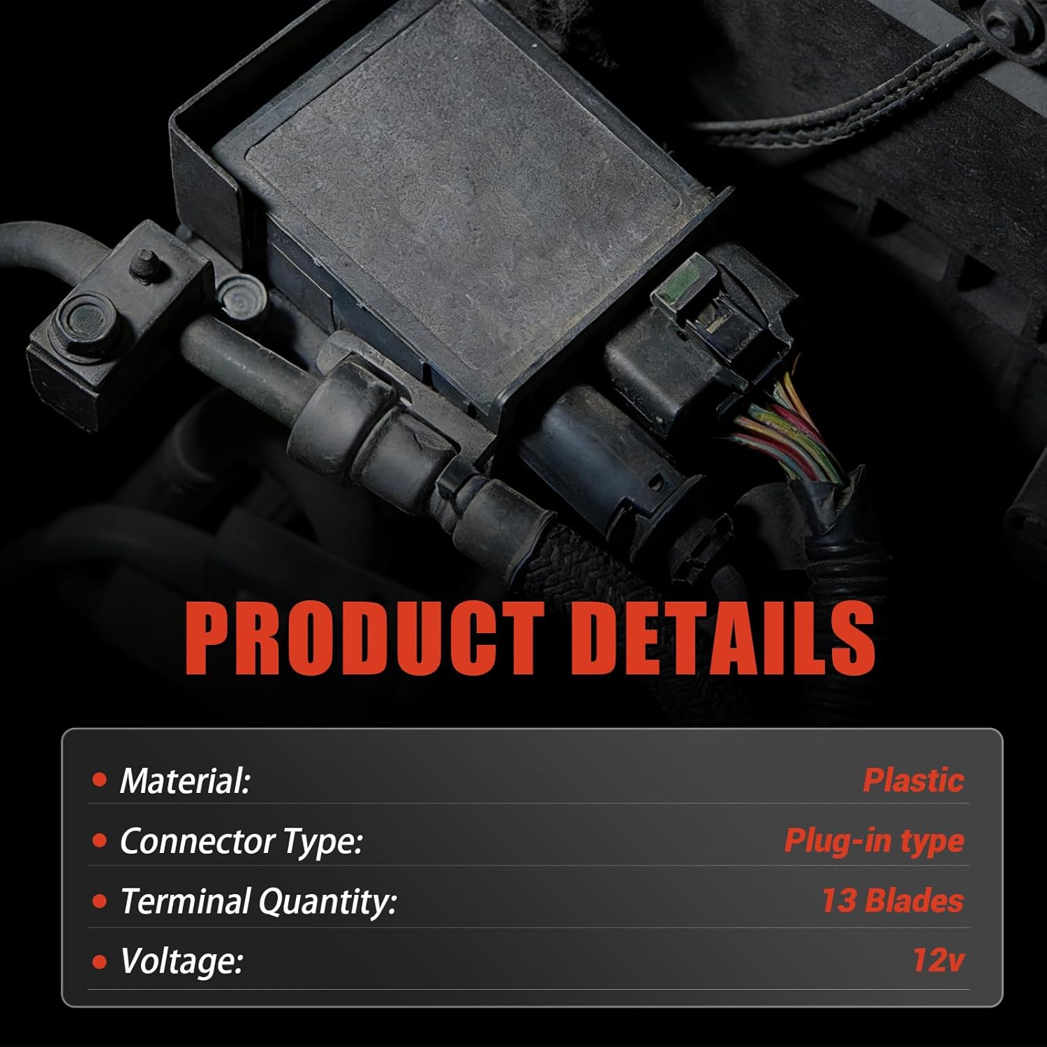 36720-3A100 Glow Plug Controller for 2015~2018 Kia Soul 1.6L; 2007-2012 Hyundai Elantra Veracruz; Glow Plug Controller Switch 36720-3A000 Diesel Glow Plug Control Module