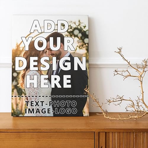 Miniatura 7 de Nxwdwqa Impresiones en lienzo personalizadas con tus fotos, arte de pared en lienzo personalizado, sube tu foto a arte de pared, regalo de