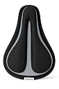 Advanced Gel Bicycle Saddle Seat Cushion Cover for Indoor Outdoor Cycling, Exercise Cycle - Soft and Washable, 100% Gel Material, Made in India gallery image