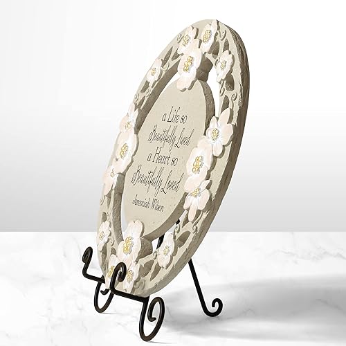 Miniatura 4 de Let's Make Memories Piedra de jardín personalizada de una hermosa vida - Garden Memorial