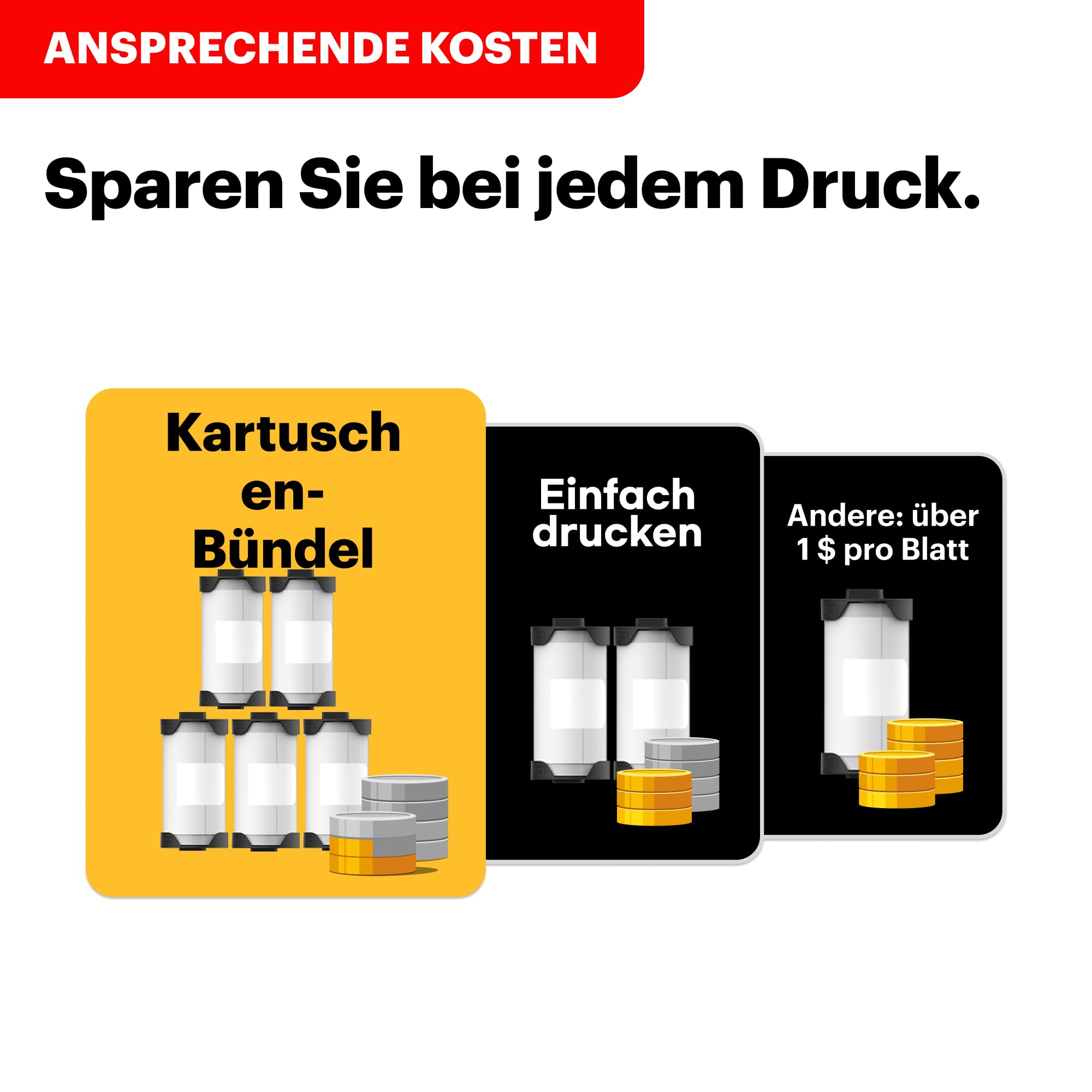 Kodak Memo Shot ERA Kinder-Sofortbild-Digitalkamera und Foto-Etikettendrucker, Weiß (Kamera mit 1 Rolle One-Touch-Etikettenpatrone)
