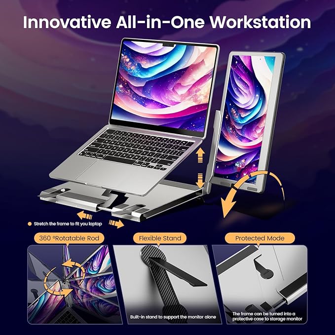 Monitor Extensor 14 FHD IPS miniatura 5