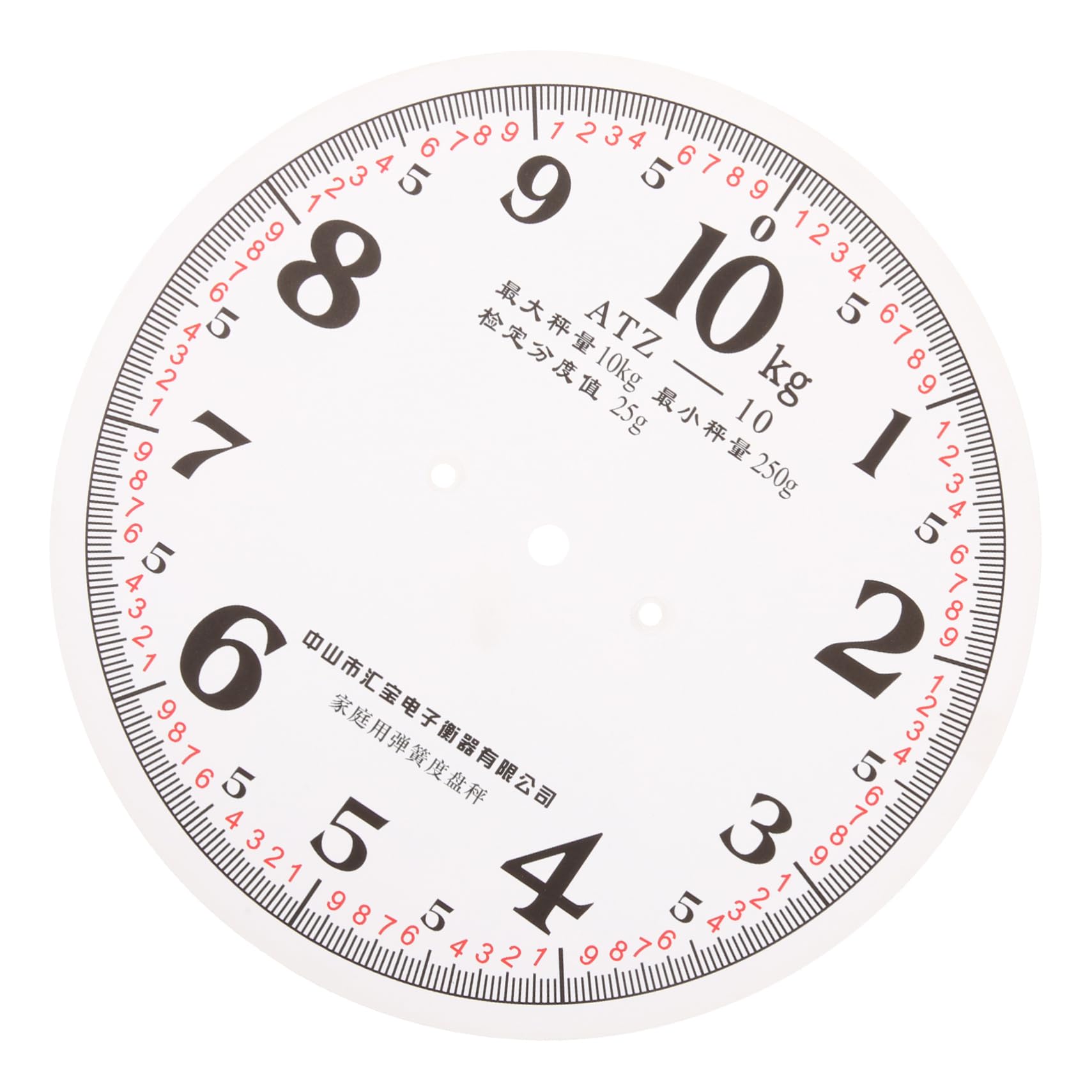 Luxshiny Paper Scale for Platform Scale Spring Scale Parts Scale Paper Spring Scale Supplies Mechanical Platform Scale Parts Spring Scale Supply Spring Scale Accessory