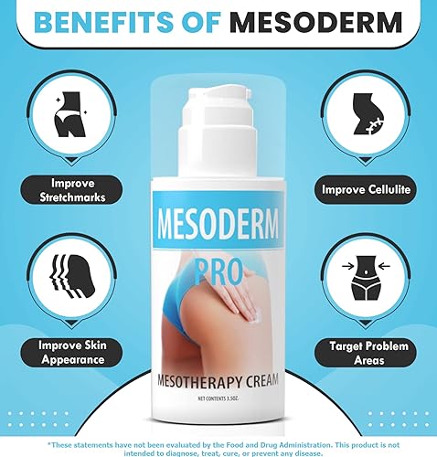 Miniatura 8 de Mesoderm Pro Mesotherapy Cream - Loción tópica fosfatidilcolina y ácido desoxicólico para la reducción de la celulitis. Dirige y reduce las áreas