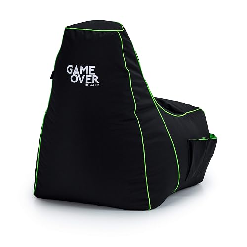 Game Over Chaise Pouf de Jeux Vidéos | Salle de