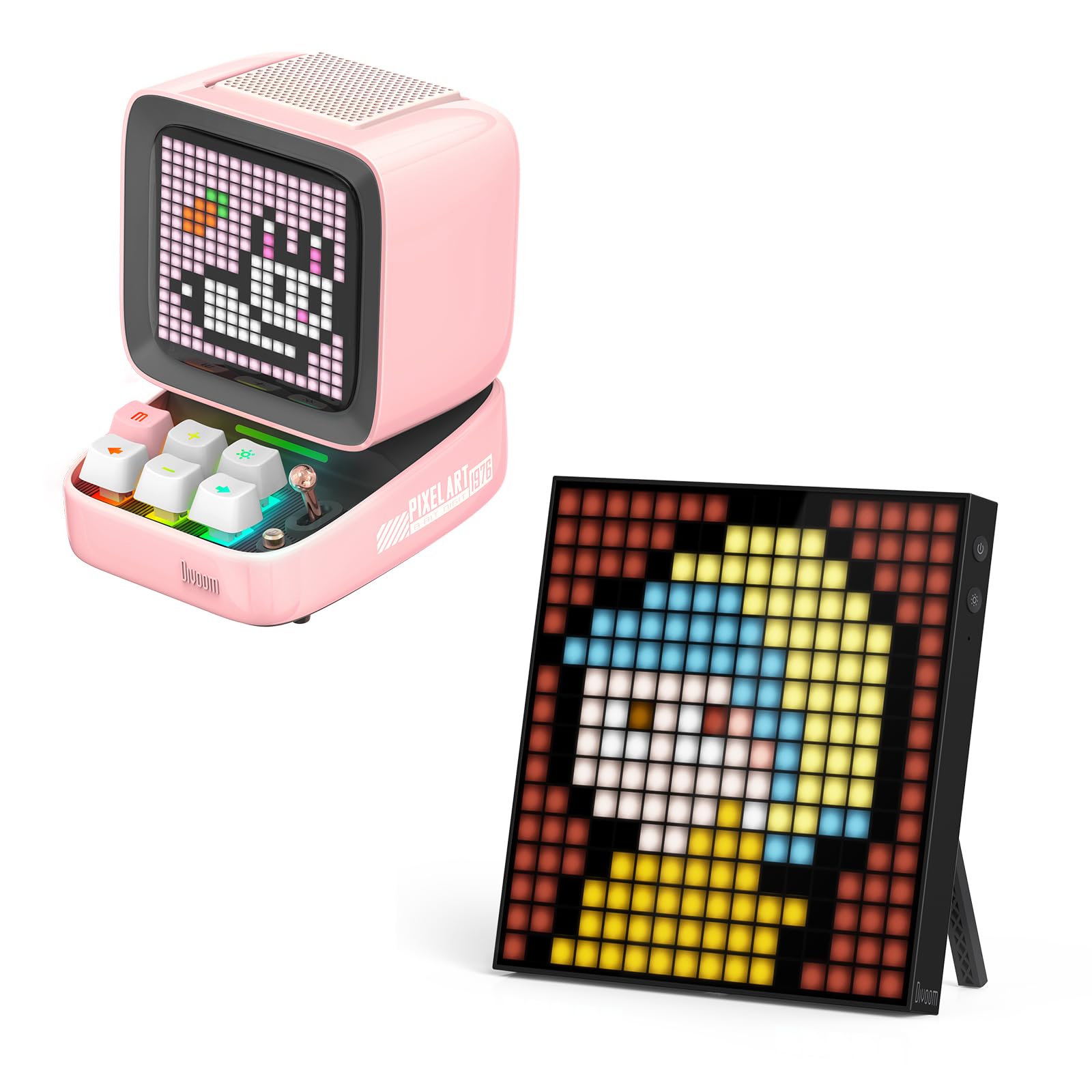 Divoom Ditoo-Proスピーカー ・Divoom Pixoo 64 Amazon.com: Divoom Pixoo Pixel Art Display & Ditoo Pro Retro