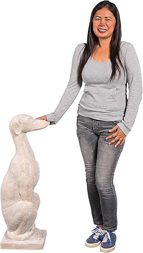 Miniatura 8 de Design Toscano Estatua de perro centinela de galgos italiano Art Deco Whippet