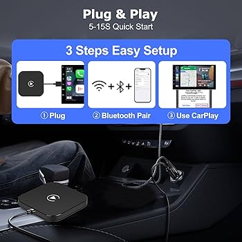 5.0 Wireless CarPlay Adapter - Upgrade Fastest Apple CarPlay