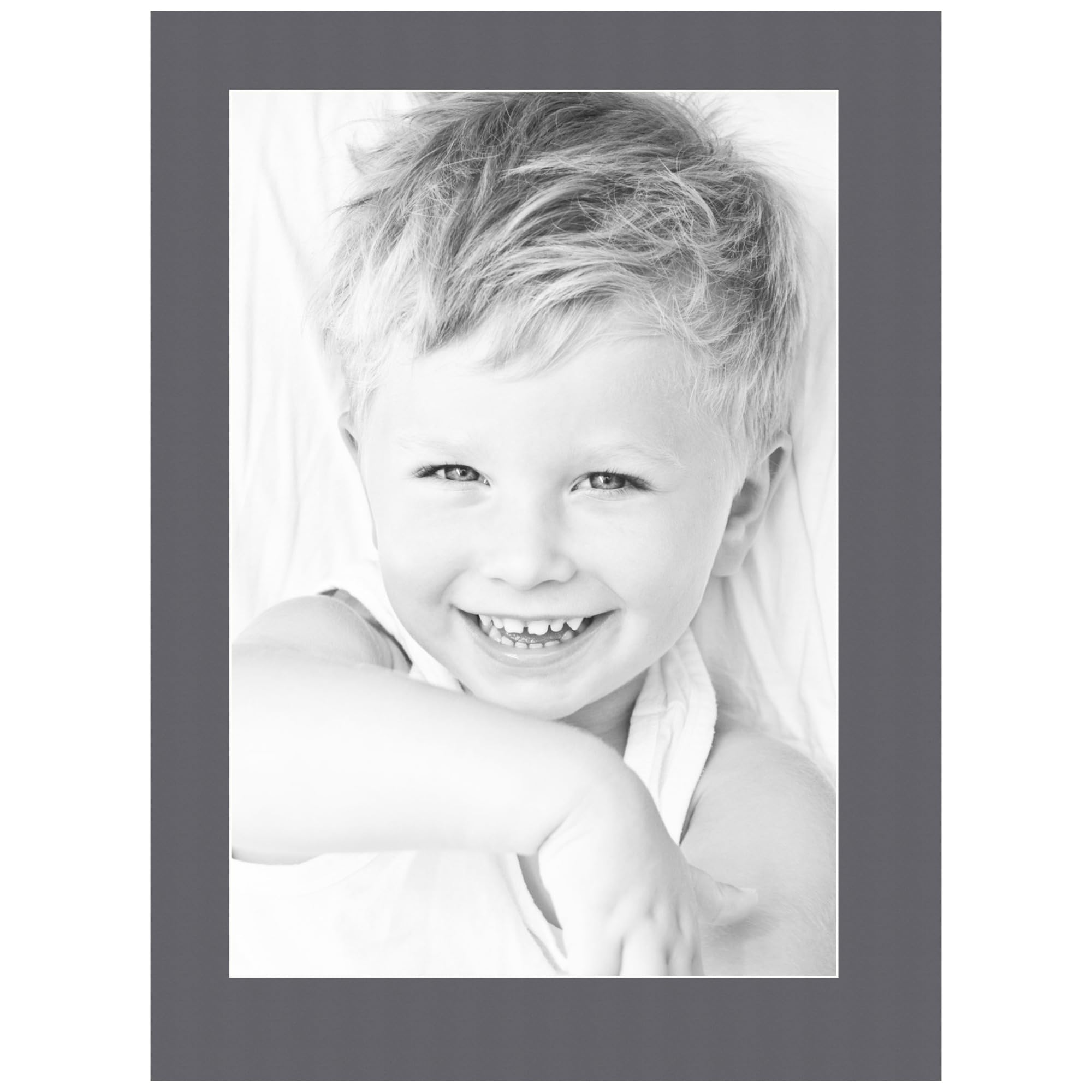 13x19 Granite/Mountain Grey Custom Mat for Picture Frame with 9x15 Opening Size (Mat Only, Frame NOT Included) - 9 Pack