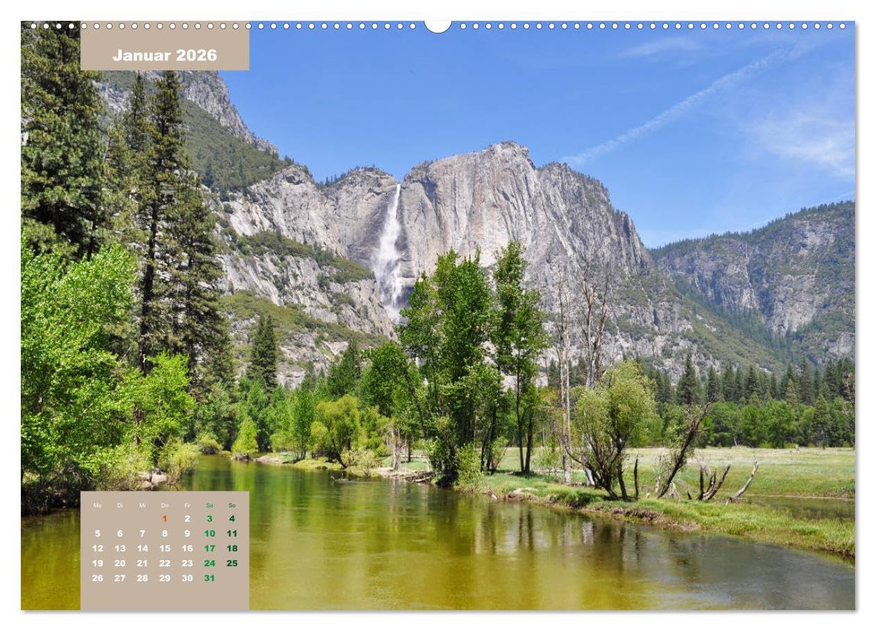 Erlebe mit mir den Westen der USA (hochwertiger Premium Wandkalender 2026 DIN A2 quer), Kunstdruck in Hochglanz: Meistens wird der Begriff Westküste ... liegenden Gebiete verwendet. (CALVENDO Orte)