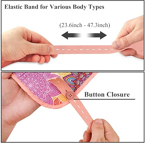 Miniatura 6 de Paquete de aceite de ricino, paquetes de aceite de ricino orgánico reutilizable para desintoxicación del hígado, estreñimiento e inflamación, correa