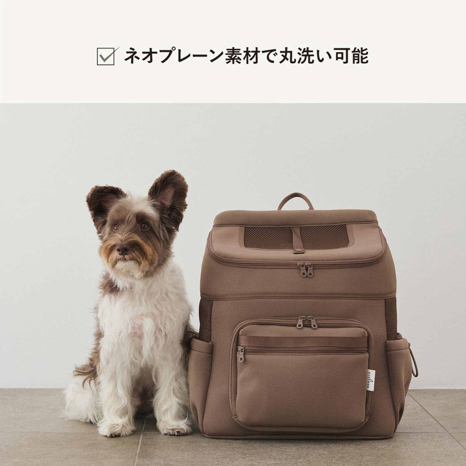 Amazon.co.jp: [citydog] ネオプレーンバックパックキャリー 【軽量