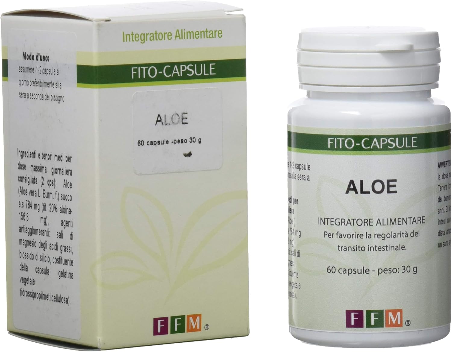 capsule di aloe vera