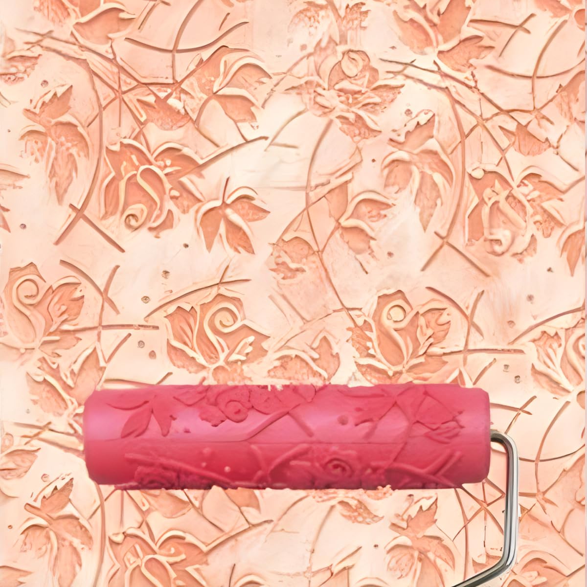 7" Texturing Roller, Patterned Textured Paint Roller, Drywall Texture Tool