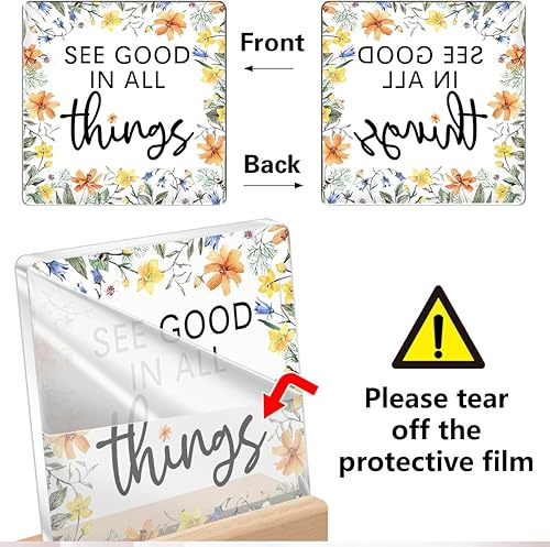 Vista 34 de Regalos de animación para mejores amigas, regalos de aliento para compañeros de trabajo, regalos inspiradores para mujeres, letrero de creer