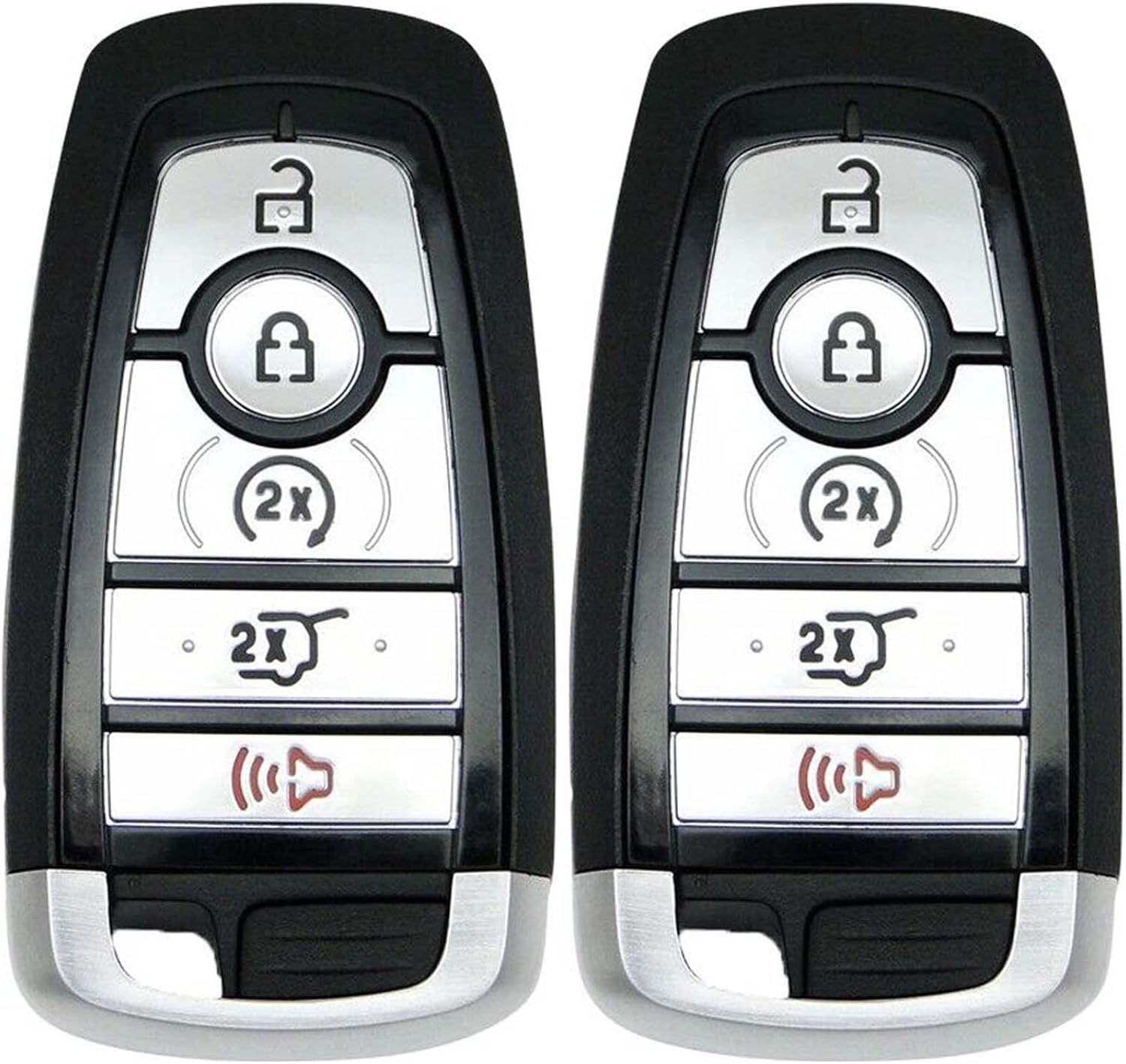 2X New Replacement Proximity Key Fob Compatible with & Fit for Select Ford, Lincoln 902 MHz