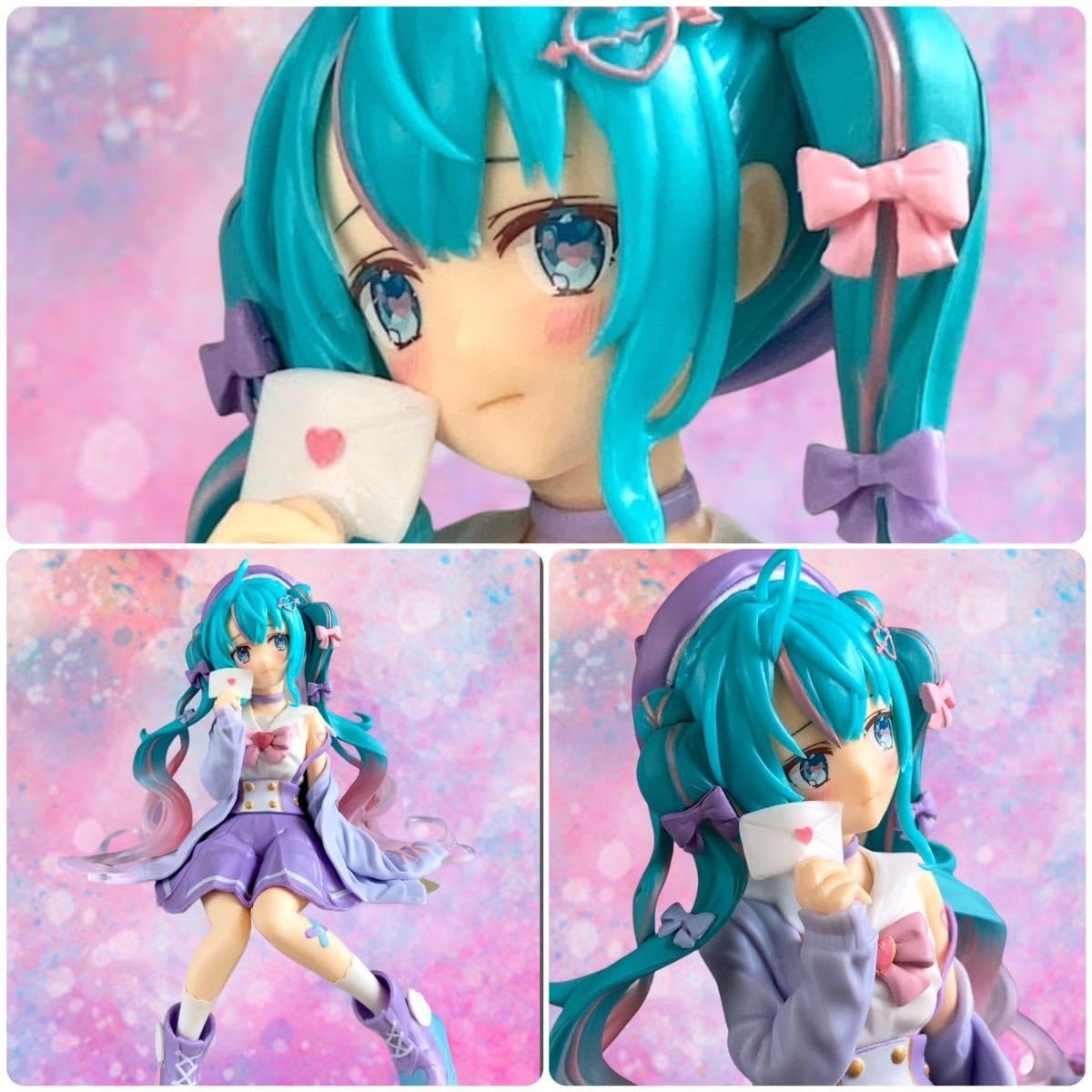 恋ヌールW さとるちゃんセット Amazon | ぬーどるストッパーフィギュア 恋するセーラー服 パープル