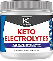 Vista 1 de Ketologic Keto Electrolyte Powder (Blue Raspberry) 30 Servings - Sugar-Free Hydration Drink Mix with goBHB Complex