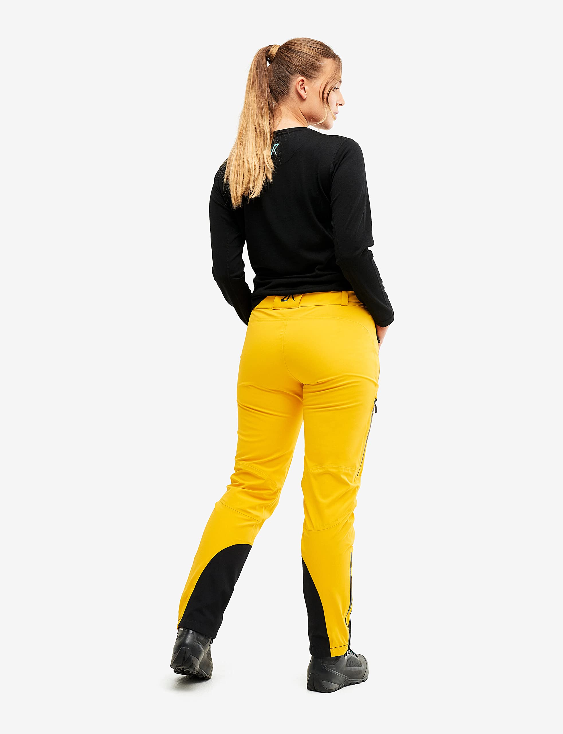 RevolutionRace Cyclone Rescue Pants para Mujer, Pantalones Impermeables, Senderismo