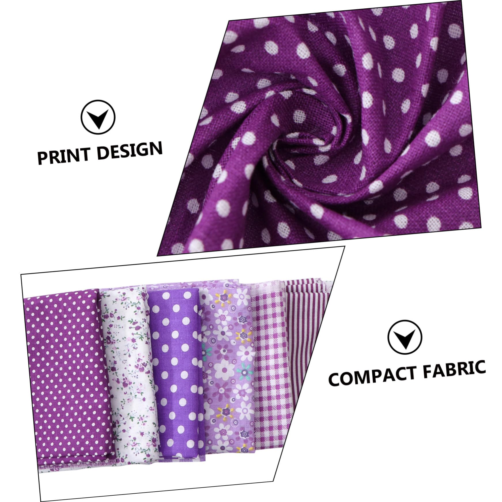 NUOBESTY 21pezzi Tessuti Di Cotone Stampati Fiori Per Cucito Creativo Di Stile Patchwork Per Decorazioni Fai Da Te Serie Blu