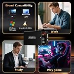 EDILOCA ES106 128GB SSD SATA III 2.5" 3D TLC NAND Disque dur interne Flash, jusqu'à 500MB/s Lire, mettre à jour PC ou Mémoire et stockage d'ordinateurs portables (Noir)