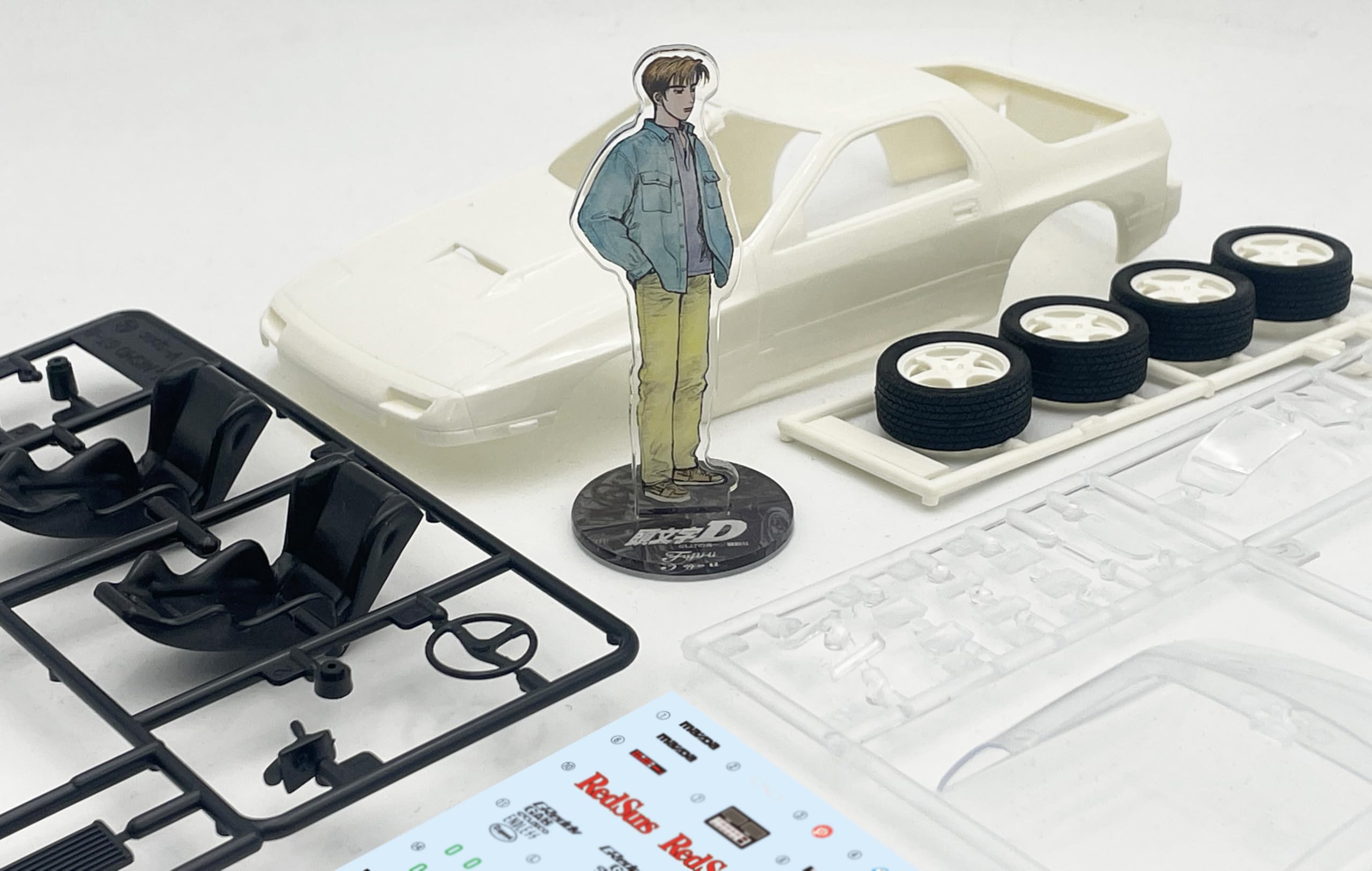 Amazon | 1/24 頭文字Dシリーズ No..5 EX-1 サバンナRX-7 FC3S 後期型