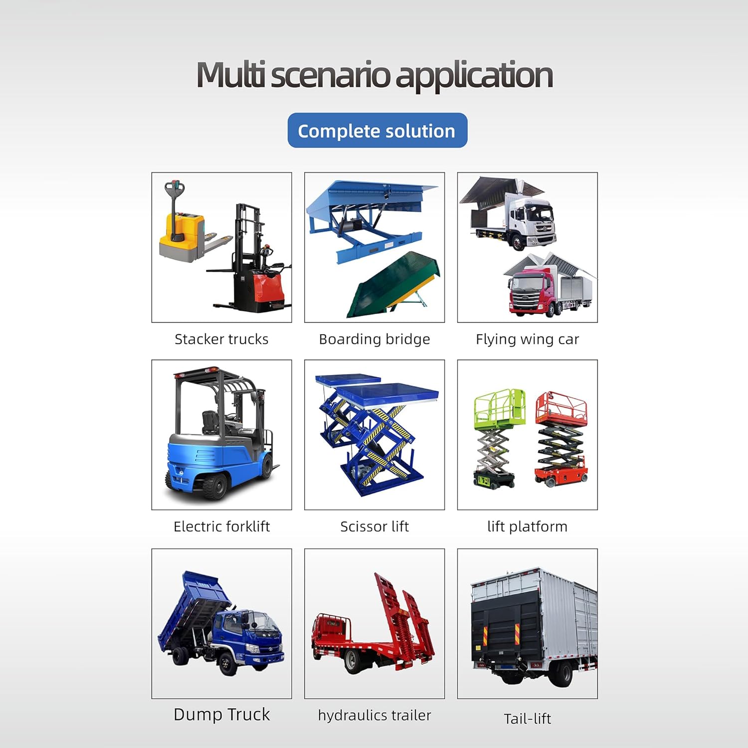 Single Acting Hydraulic Pump 8 Quart Hydraulic Power Units 12V DC Hydraulic Pump SAE #6 Connector for Dump Trailer Car Lifting