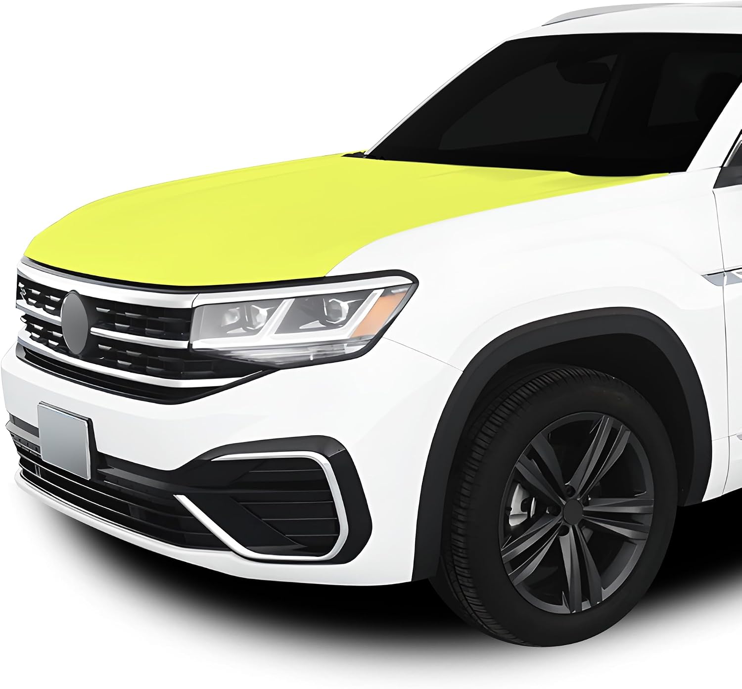BOGAR TECH DESIGNS for Volkswagen Atlas 2021-2023 Top Front Paint Protection PPF Film Kit Cover, Clear Bra