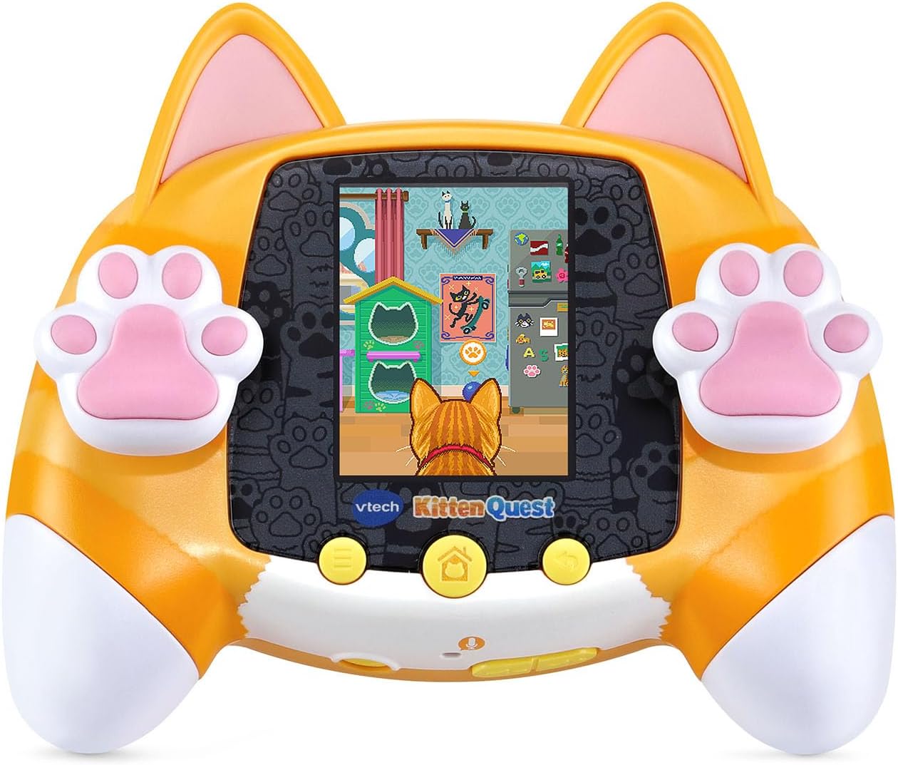 子猫クエストバーチャルペットアドベンチャーゲーム。