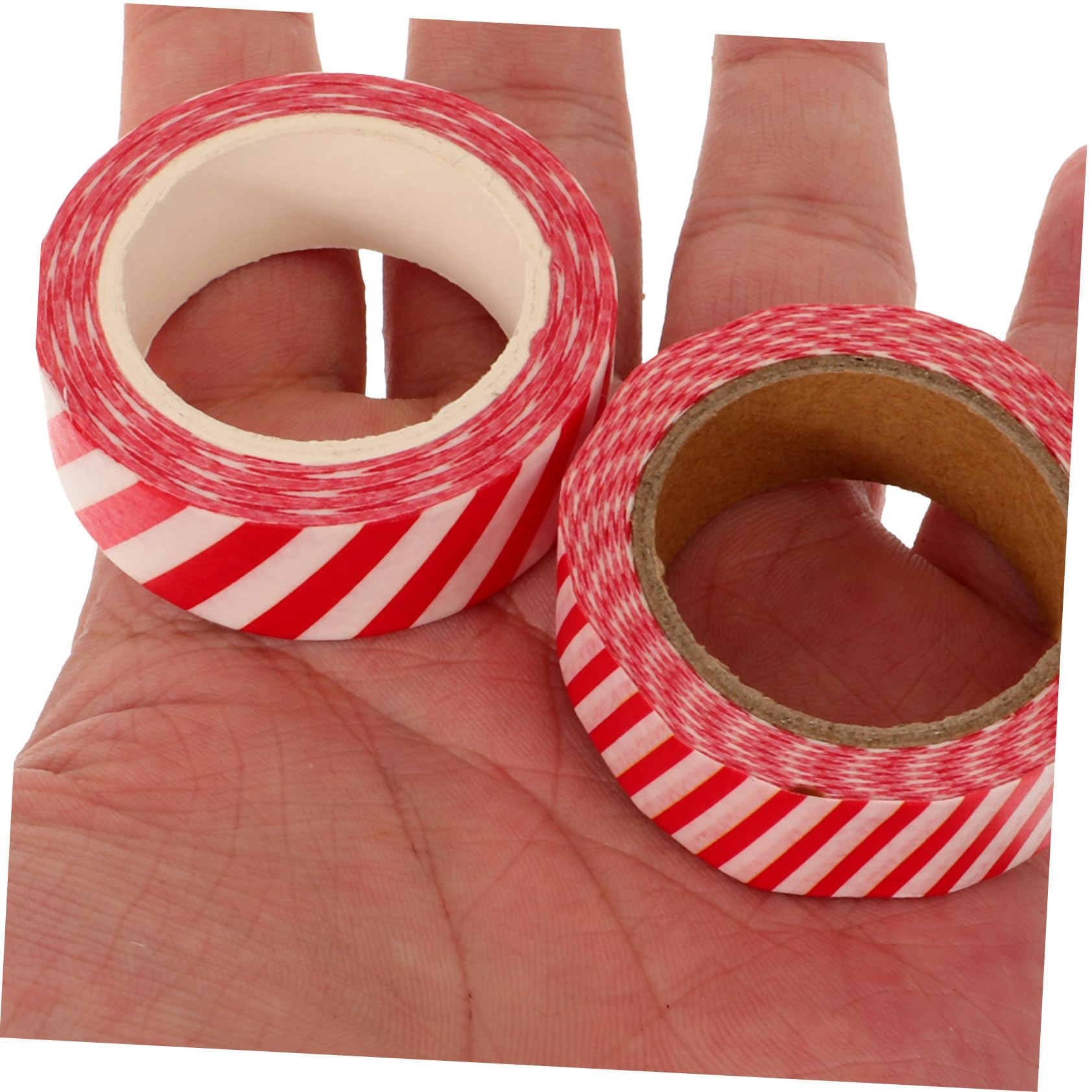 Angoily 60 Rouleaux Ruban Adhésif Décoratif de Noël Papier Créatif Autocollant pour Bricolage Décoration Festive et Facile à Découper