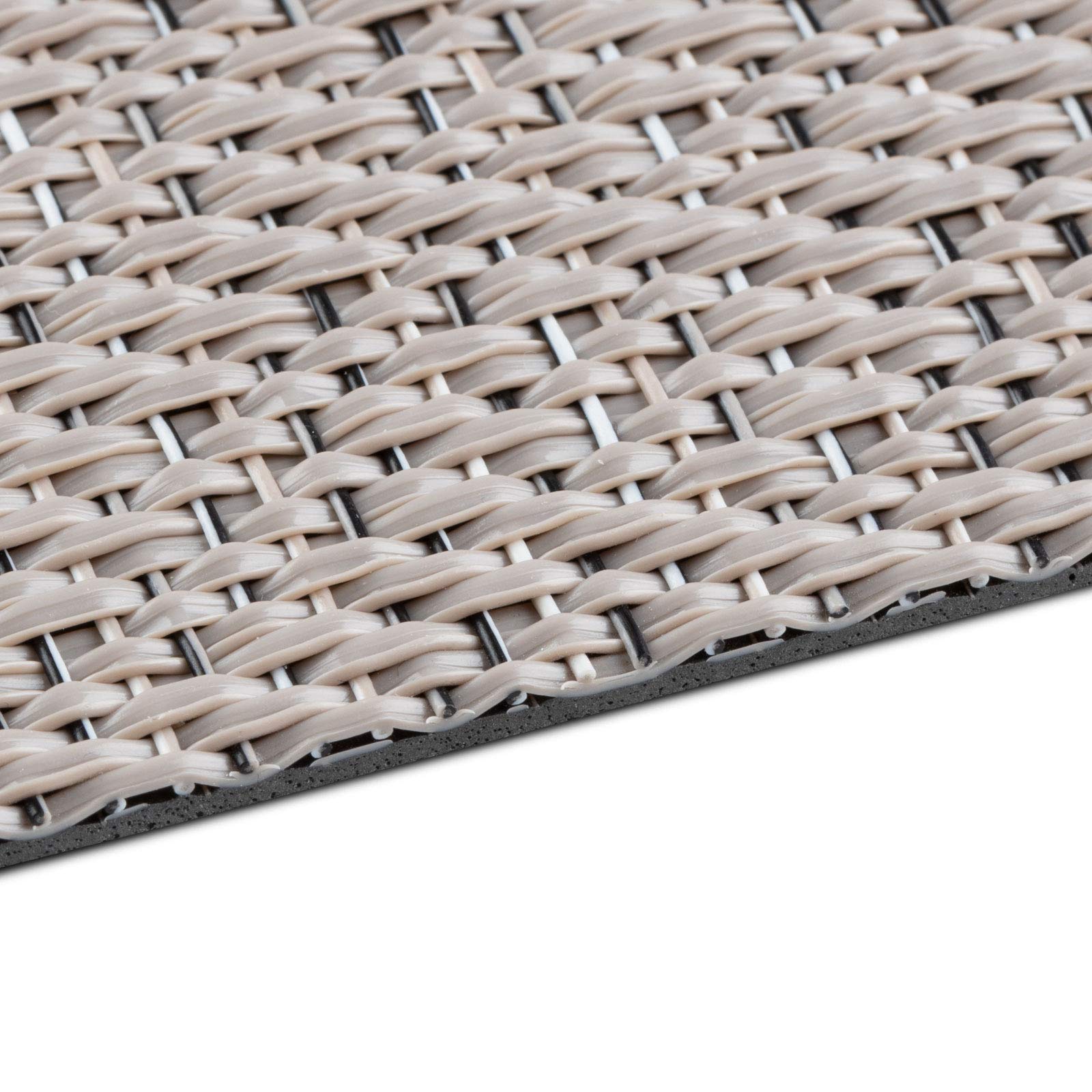 Tapis de Protection Ignifuge pour Barbecue Résistant à la Chaleur 90 x 120 cm