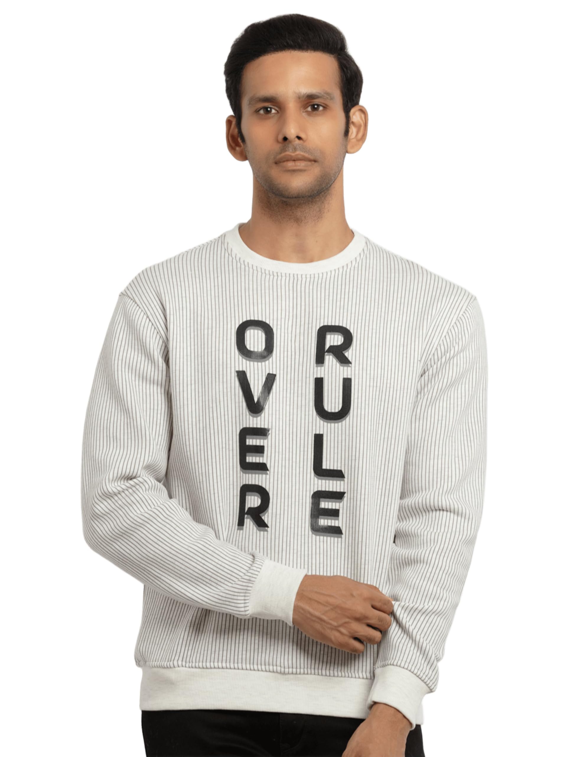Status Quo Men Grey Printed Sweatshirt-image-19