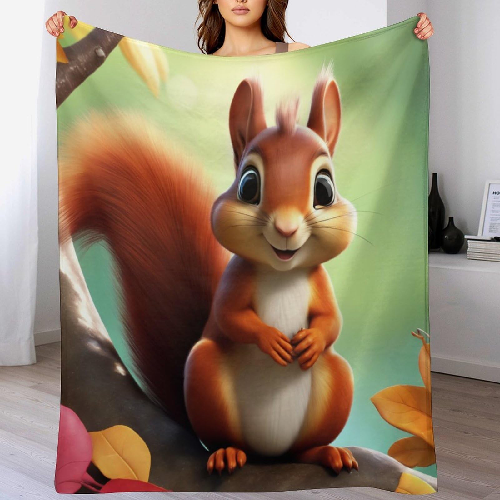 Couverture polaire chaude et hypoallergénique en flannel lavable en machine 180x200cm