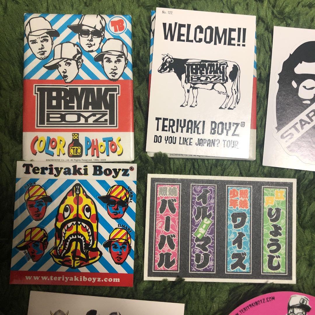 テリヤキボーイズ　ステッカー Amazon.co.jp: TERIYAKI BOYZ ステッカー等限定グッズ : おもちゃ