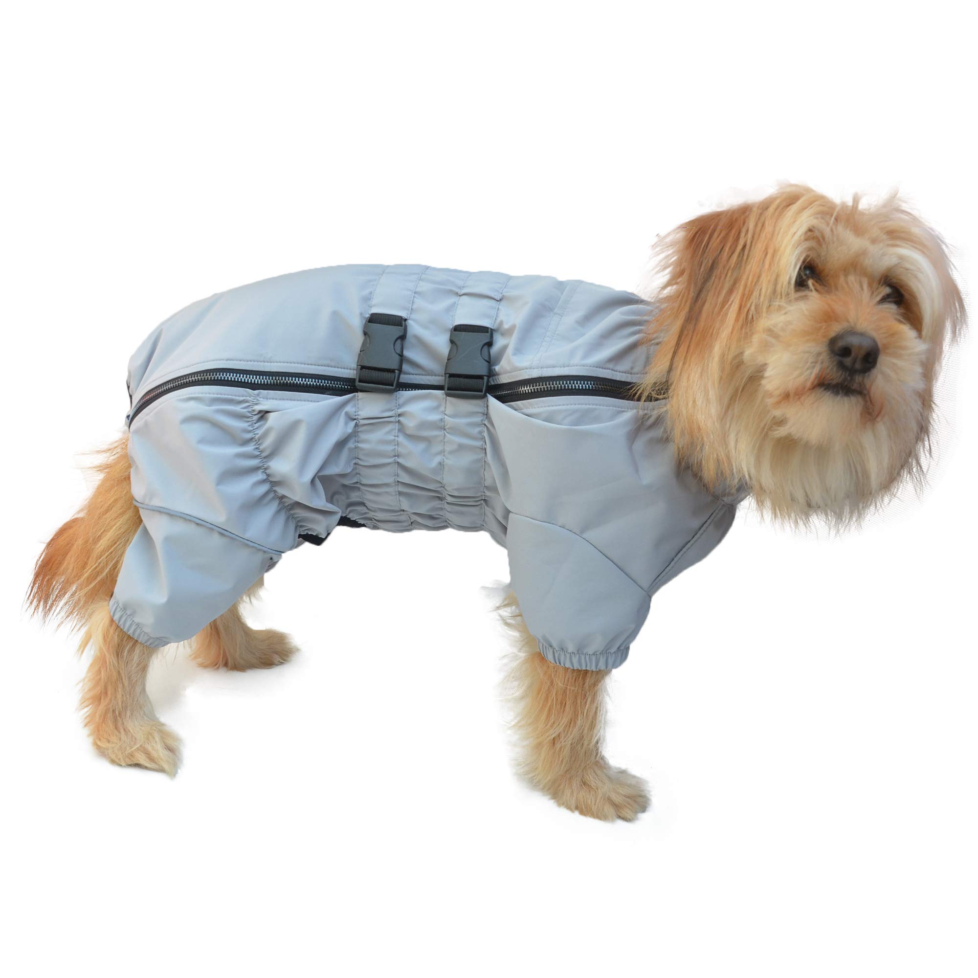 Dogs Waterproof Jacket, Lightweight Waterproof Jacket Reflective Safety