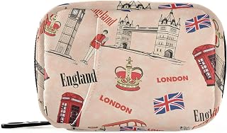 London England Weekly Medicine Pill Organizer Travel Pill Case Box Holder Container Small for Vitamin Supplement