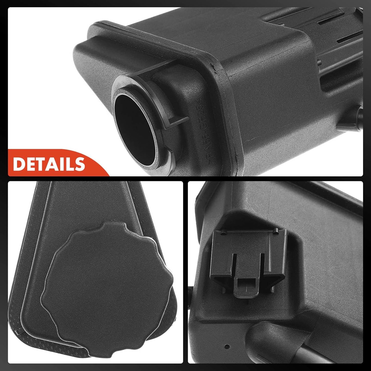 A-Premium Power Steering Reservoir/Tank with Cap Compatible with Mercedes-Benz S350 2012-2013, S400 2010-2013, S550 2010-2013, CL550 2011-2014, 3.0L 3.5L 4.7L 5.5L 6.0L 6.2L
