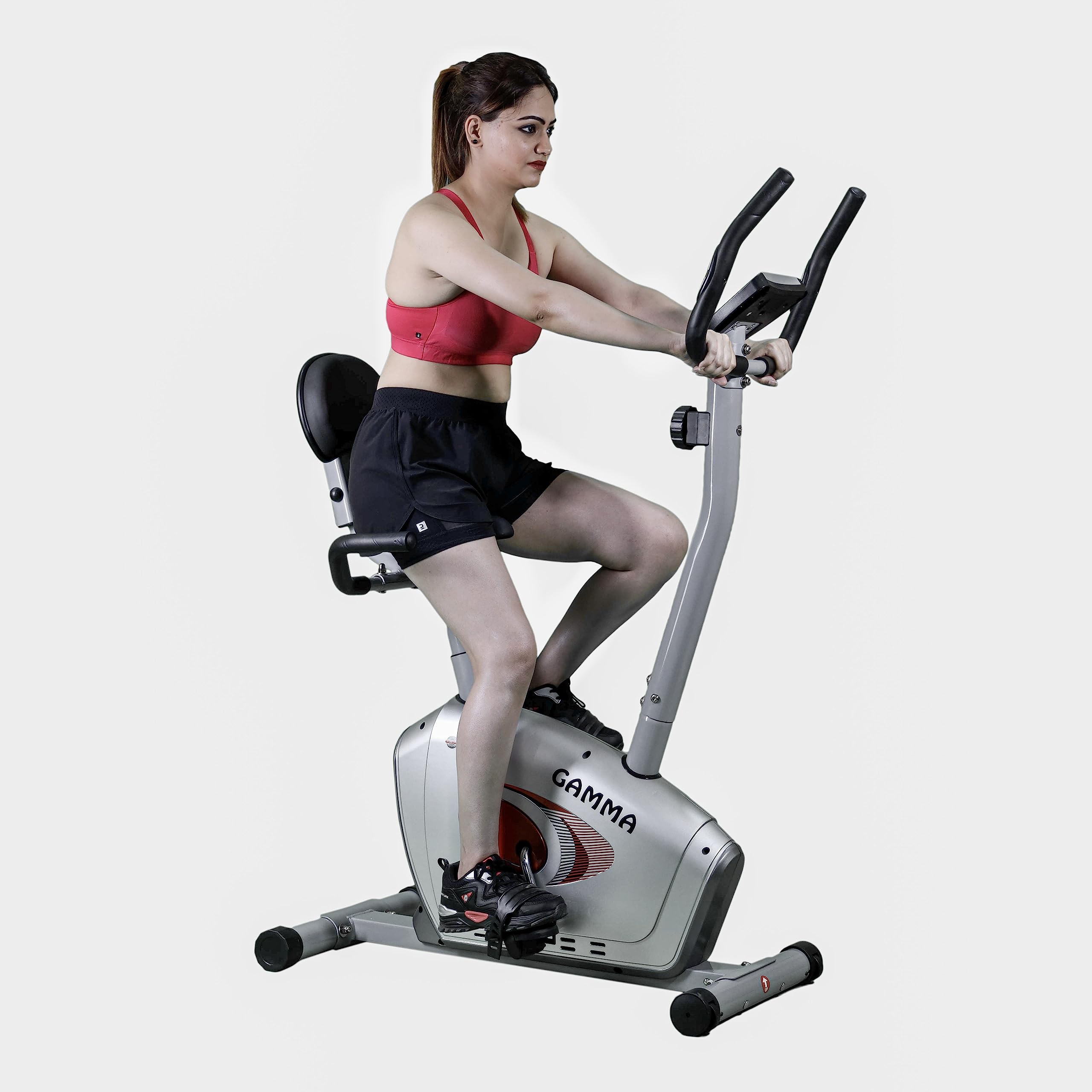 GAMMA FITNESS Upright Bike UB-500| Bike For Home Gym& Commercial Gym| Adjustable Upright Bike| (B0C8JJKTPJ) Amazon Price History, Amazon Price Tracker