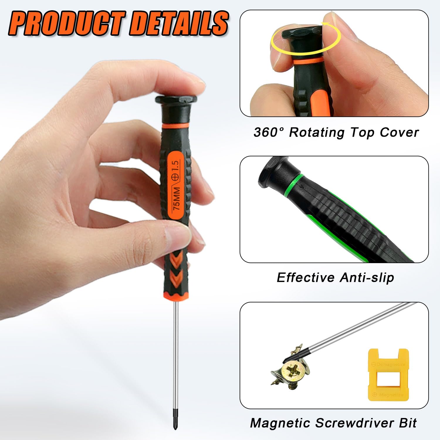 Lot De 3 Tournevis De Précision Pour Réparation Téléphone Portable PC