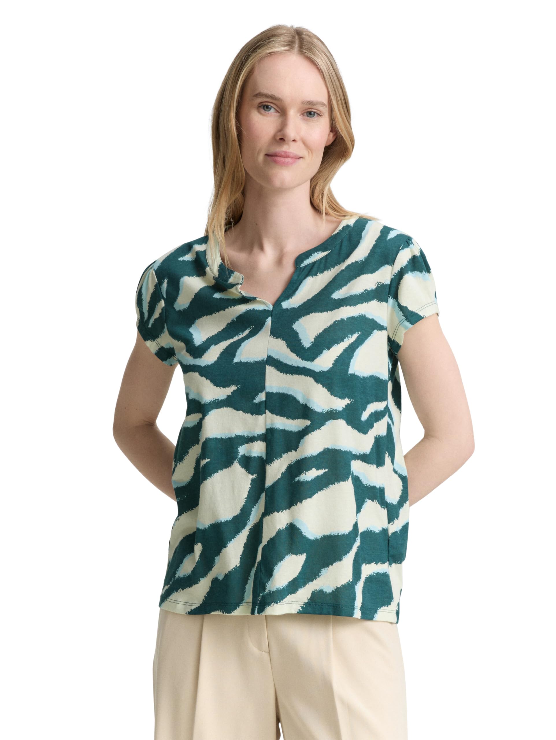 Tom Tailor Damen Loose Fit Bluse
