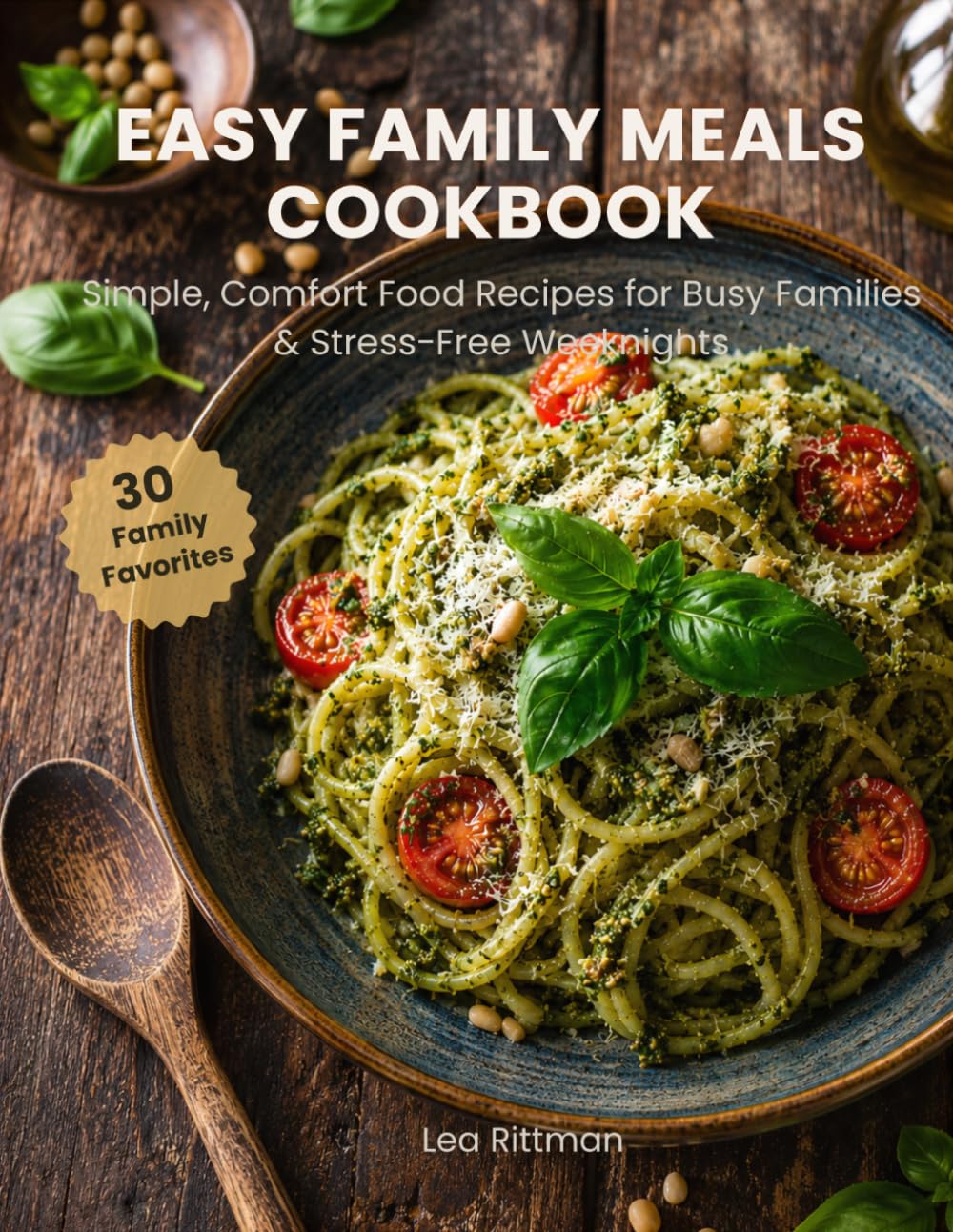 Easy Family Meals Cookbook: Simple, Comfort Food Recipes for Busy Families & Stress-Free Weeknights