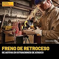 Vista 5 de DEWALT Juego de taladro y amoladora de 20V MAX, set de herramientas eléctricas, incluye 2 baterías y cargador (DCK231E2)