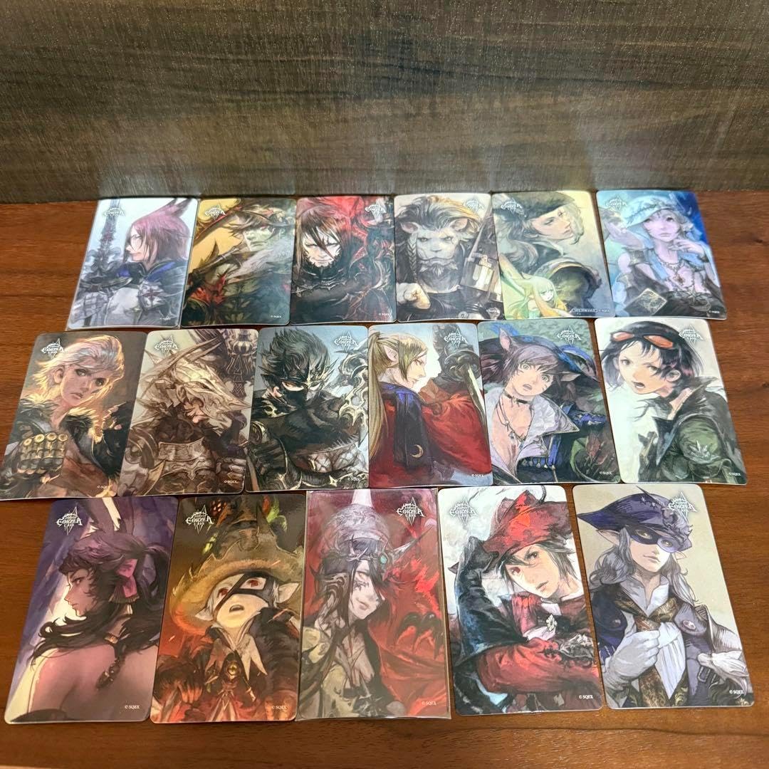 【大阪限定】 マグネット ジョブ エオルゼアカフェ　17枚 大阪限定 マグネット ジョブ エオルゼアカフェ 17枚 JFJ