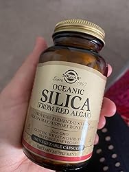 Amazon.com: Solgar Oceanic Silica from Red Algae 25 mg, 100 Vegetable ...